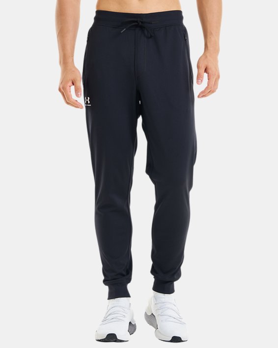 Men's UA Sportstyle Joggers in Black image number 1